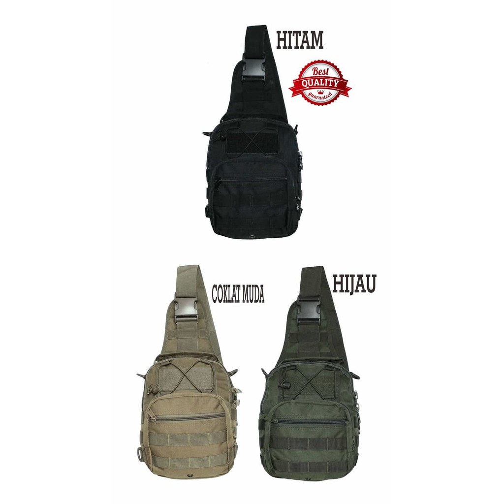 Mega_1688 Tas Selempang Pria Pola Army MG320