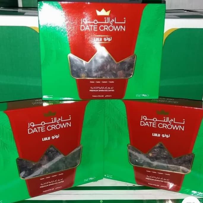 

PROMO MURAH kurma date crown lulu 1kg termurah Best seller