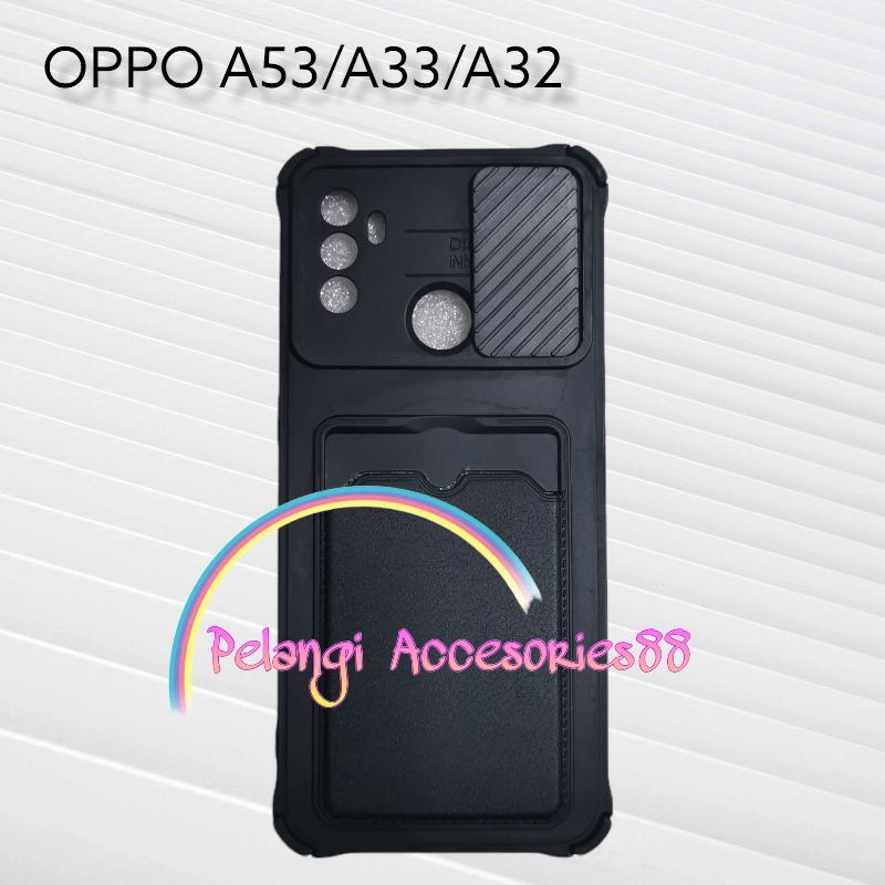 CASE OPPO A53 / A33 / A32 / A53S 4G CASE SOFTCASE SLEDING WARNA WARNI