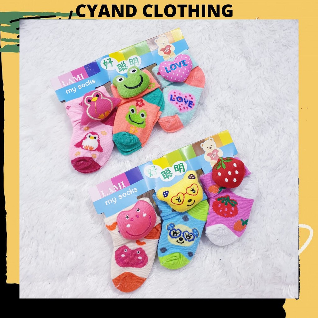 KAOS KAKI KARAKTER BONEKA / CYAND CLOTHING / KAOS KAKI