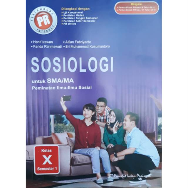 Buku Pr Lks Sosiologi Kelas X Semester 1 K13 Revisi Shopee Indonesia