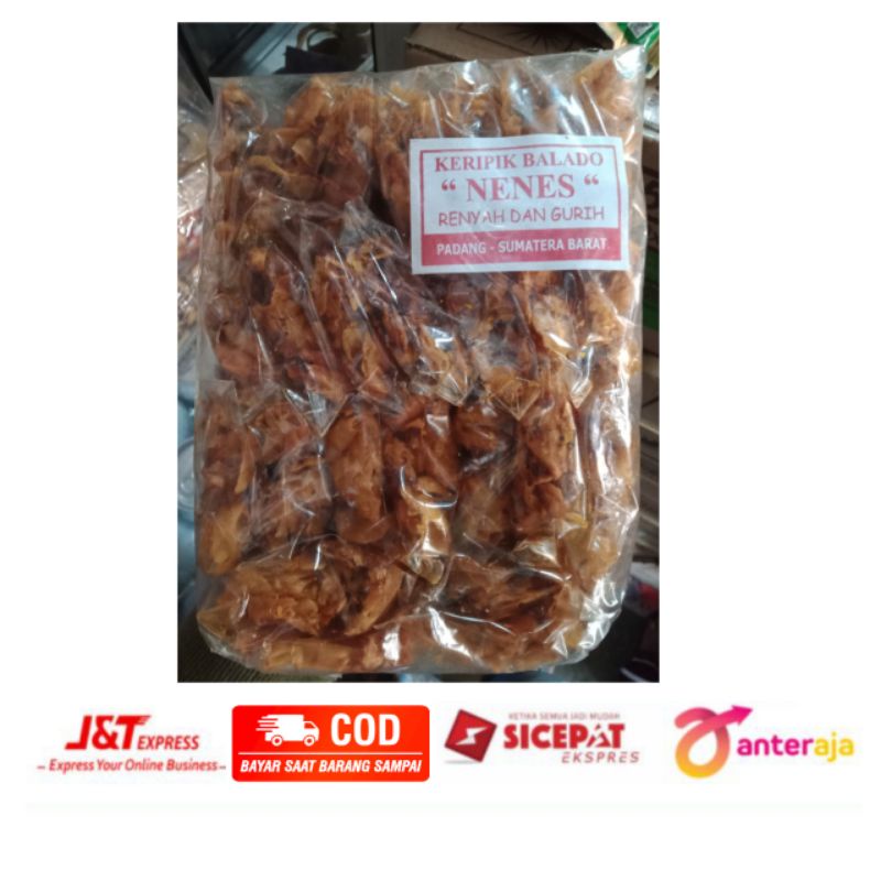 

Keripik Balado Renyah & Gurih 1 Pack isi 25 Pcs