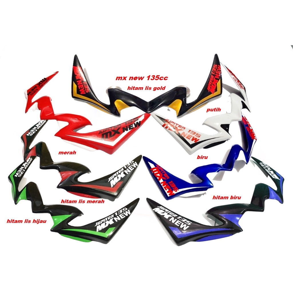 winglet yamaha mx new 135 cc winglet mx new 5 speed NJMX 135CC