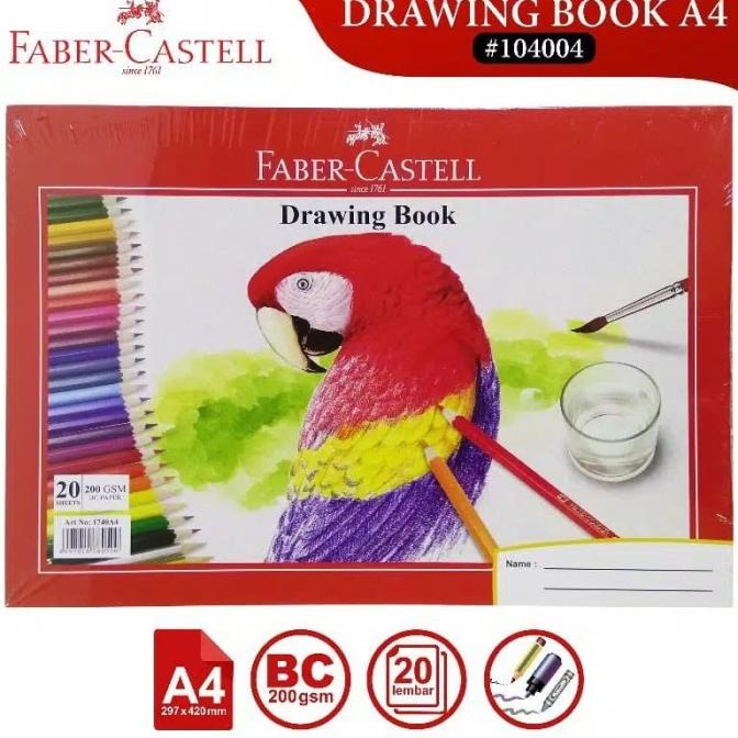 

gunturputra39 Sketch Book / Drawing book A4 faber castellSketch Book / Drawing book TERLARIS TERPERCAYA ORIGINAL