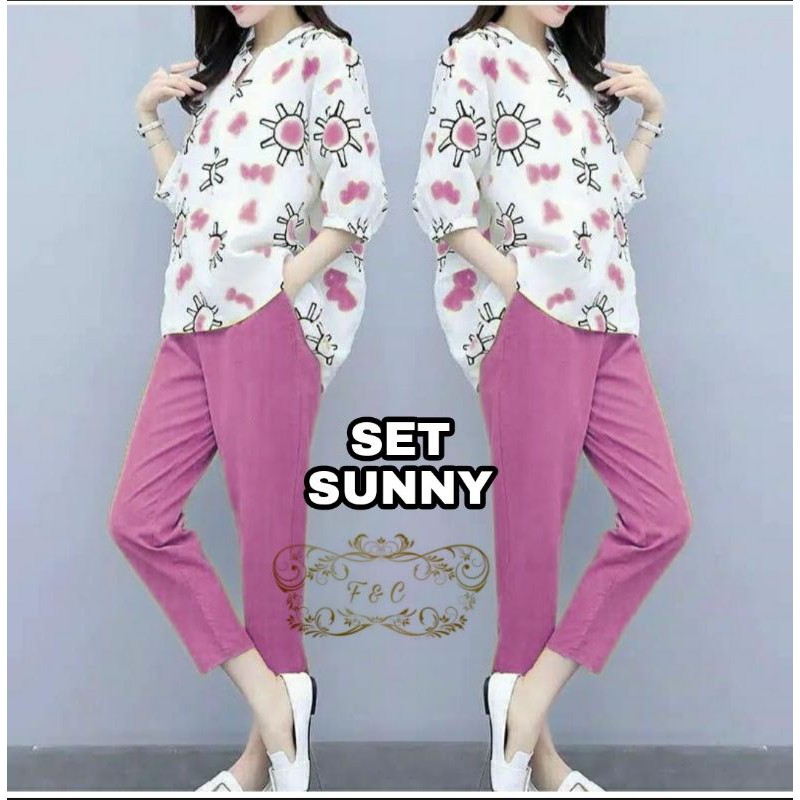 Setelan Wanita / Baju Setelan Wanita / Set Sunny