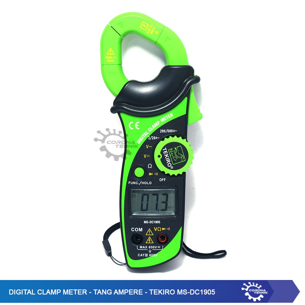 Digital Clamp Meter - Tang Ampere - Tekiro MS-DC1905