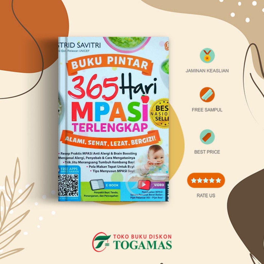 Buku Pintar 365 Hari Mpasi Terlengkap
