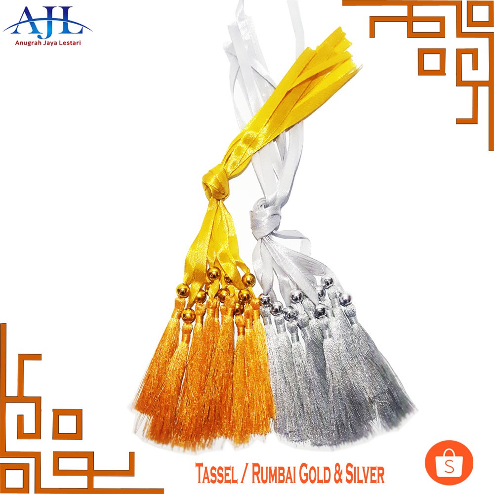 

Rumbai Yasin/Pita Bandul/Tasel/Pita Pembatas Yasin Buku