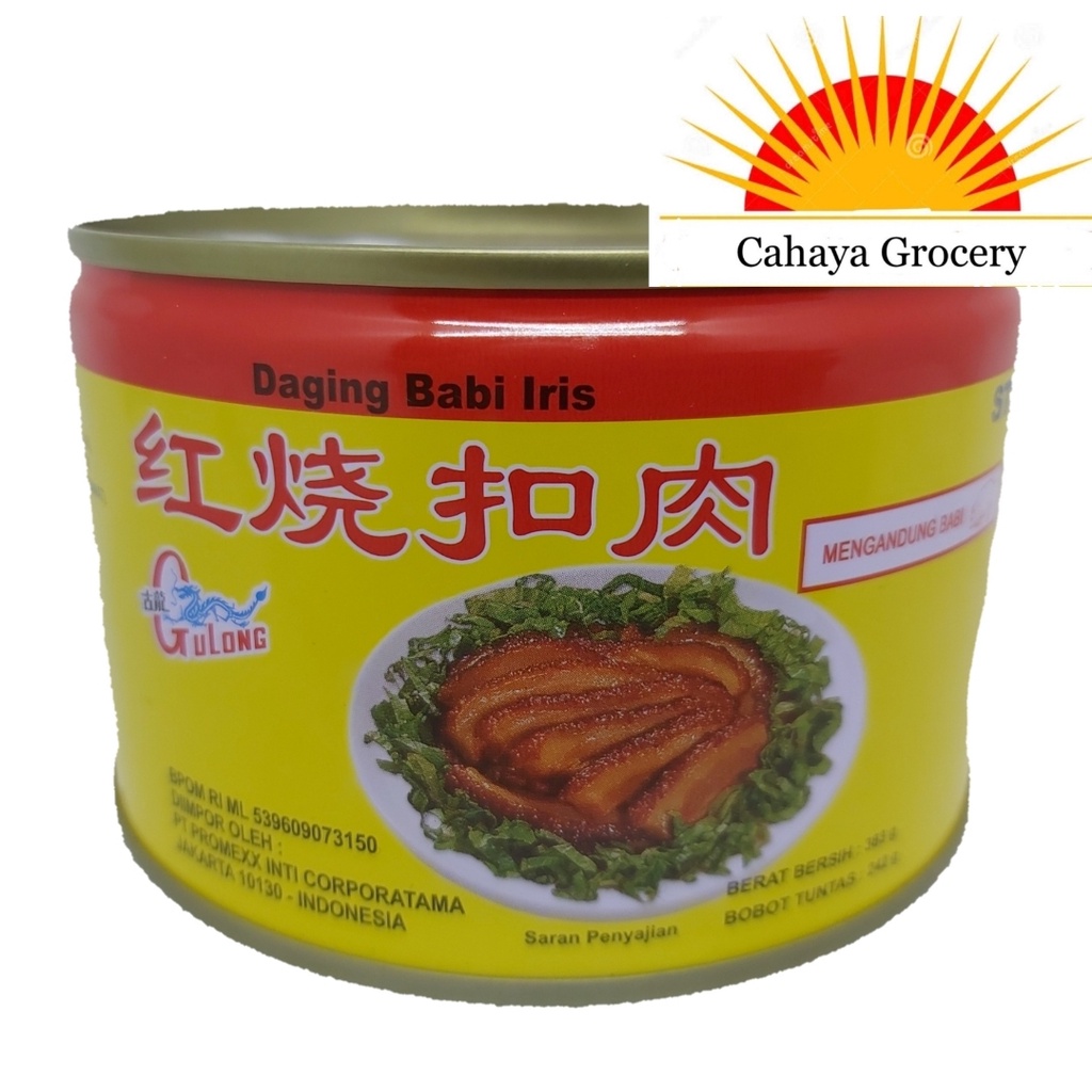 

Gulong Stewed Pork Sliced / Daging Babi Iris 383 Gram