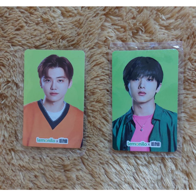 Photocard LEMONILO JAEMIN JISUNG Official Sealed