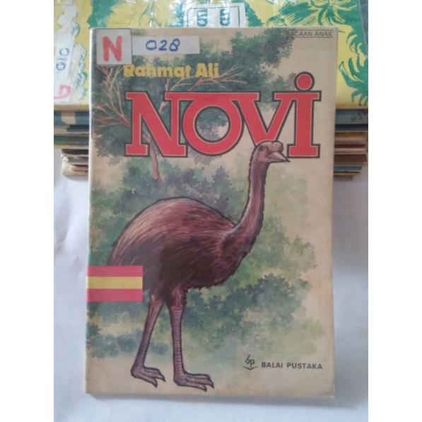 novi - balai pustaka - buku jadul - buku bekas perpustakaan