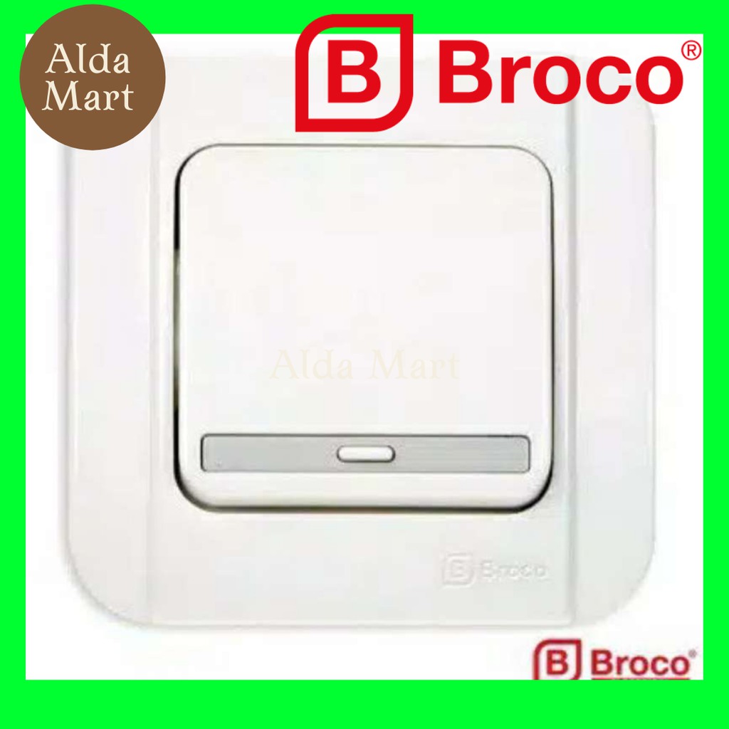 ✿ALDA MART✿ BROCO GALLEO IB SAKLAR ENGKEL PUTIH G161