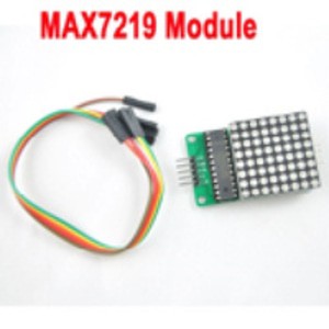 MAX7219 MAX 7219 dot matrix 8x8 8 X 8 module WITH Cable