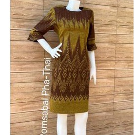Dress Tenun Bangkok