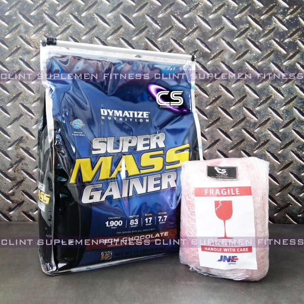 New Dymatize Super Mass Gainer 4 Lbs Eceran/Keteng/Repack Supermass Original