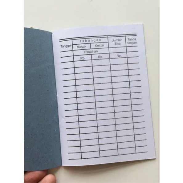 

Buku tabungan legend jadoel