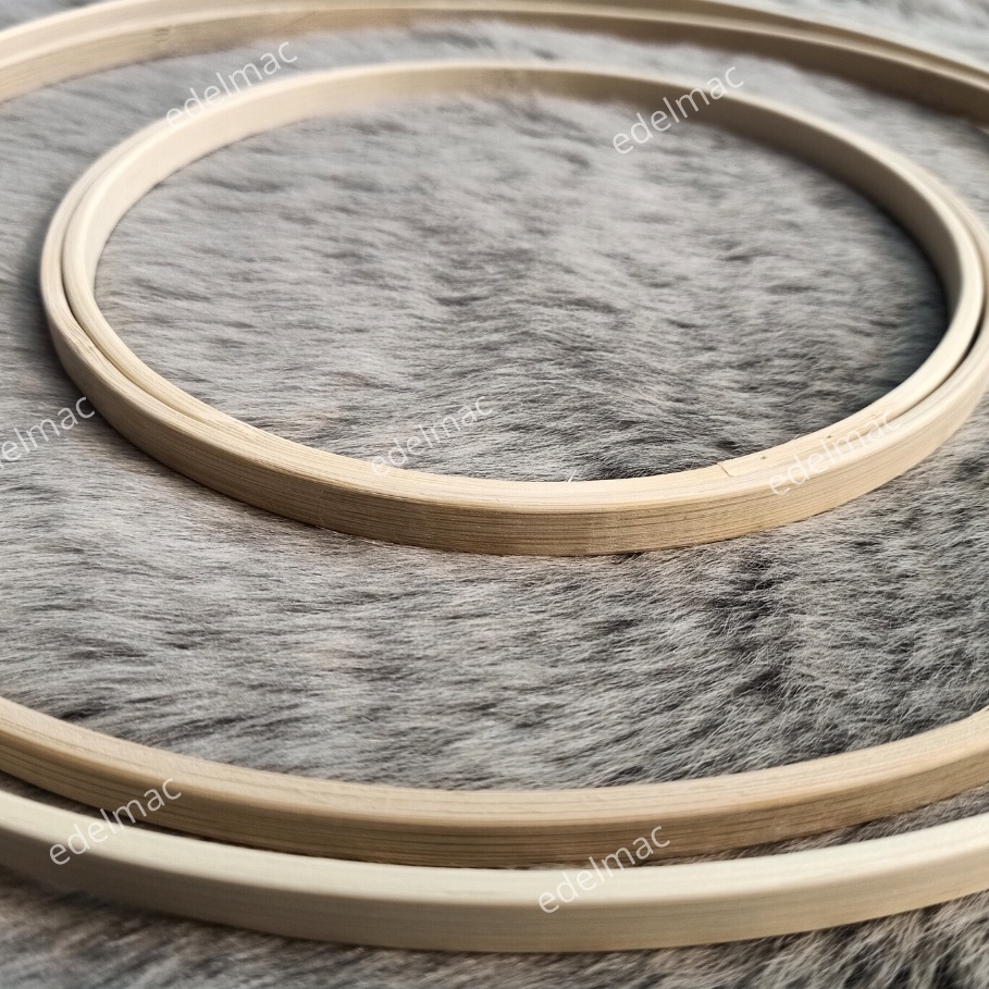 Ring Bambu Bamboo | Wooden Circle Round Dreams Catcher Home Decor | Diy Flower Hoop Decor | Garden P