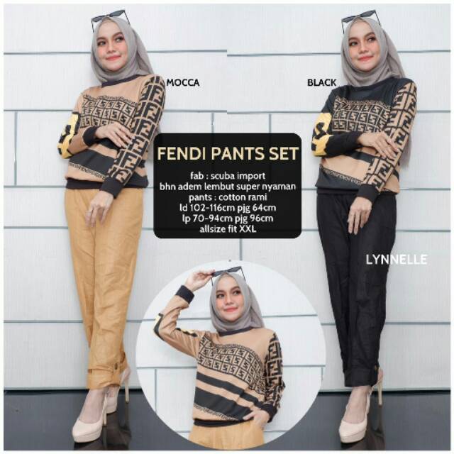 FENDI PANT SET 🥀LYNELLE