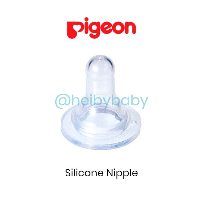 Pigeon Silicone Nipple / Dot Botol Susu Bayi