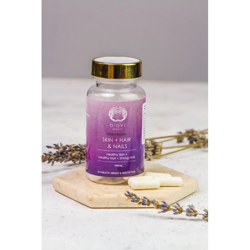 Pill White+ Booster by D'Ovi Beauty OVISKIN 100% ORIGINAL GUARANTEE