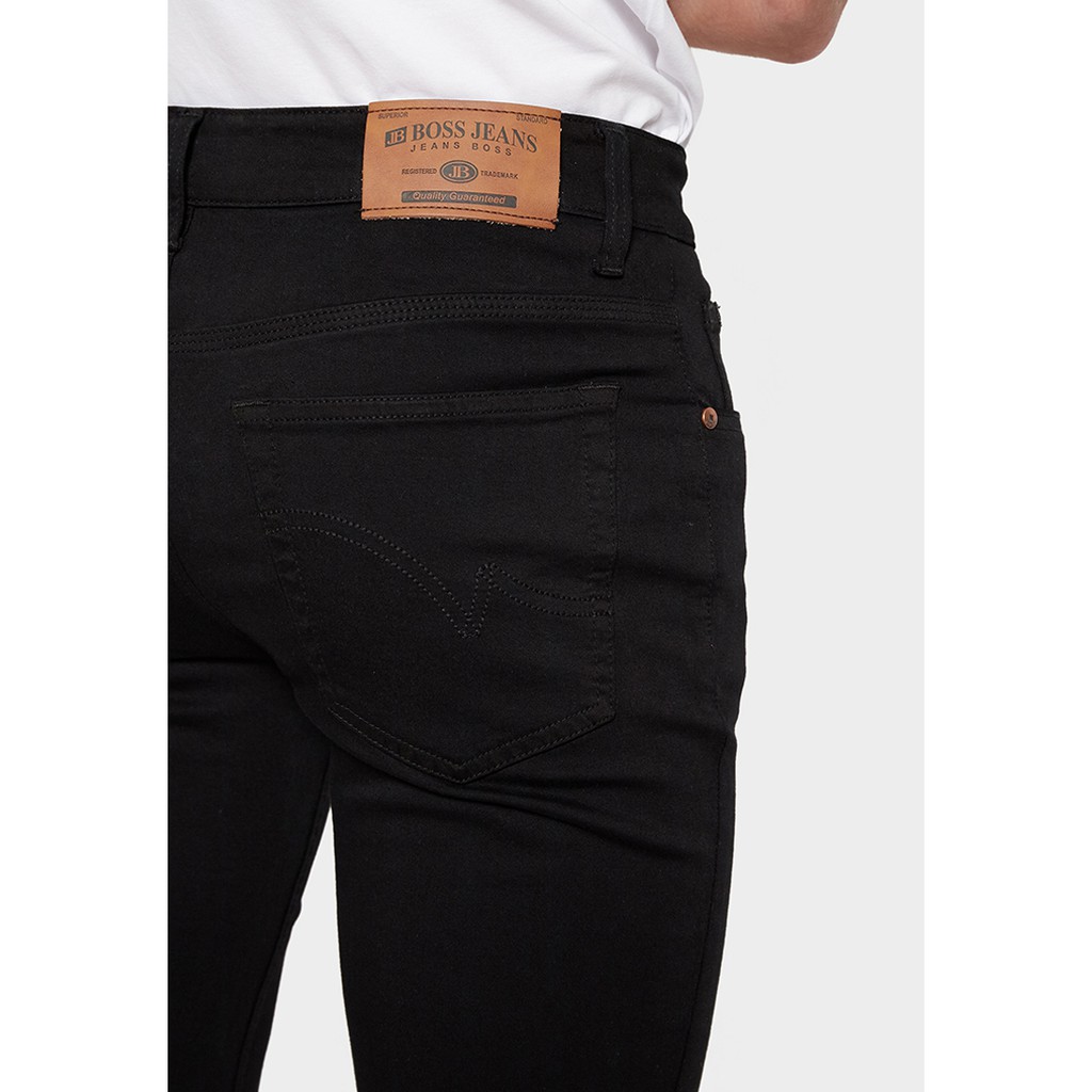 JBBoss Celana Panjang Cotton Soft Stretch Regular Fit (Black) / Ramayana Jatinegara