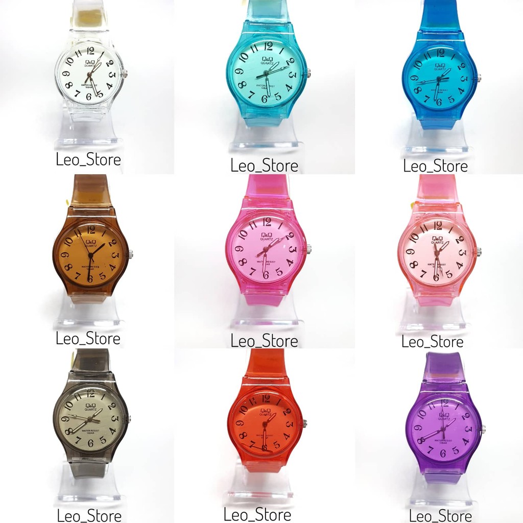 LEO STORE - JAM TANGAN QQ BENING  A5 READY BERBAGAI WARNA JAM TANGAN  TERMURAH