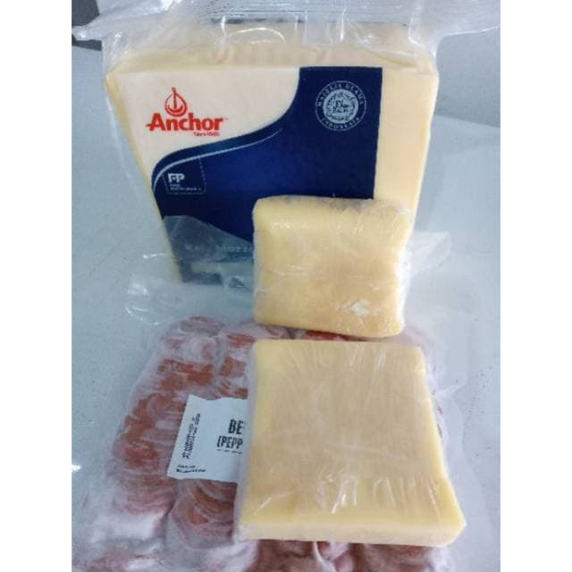 

⭐ COD ⭐ Paket Mozarella Anchor & Pepperoni