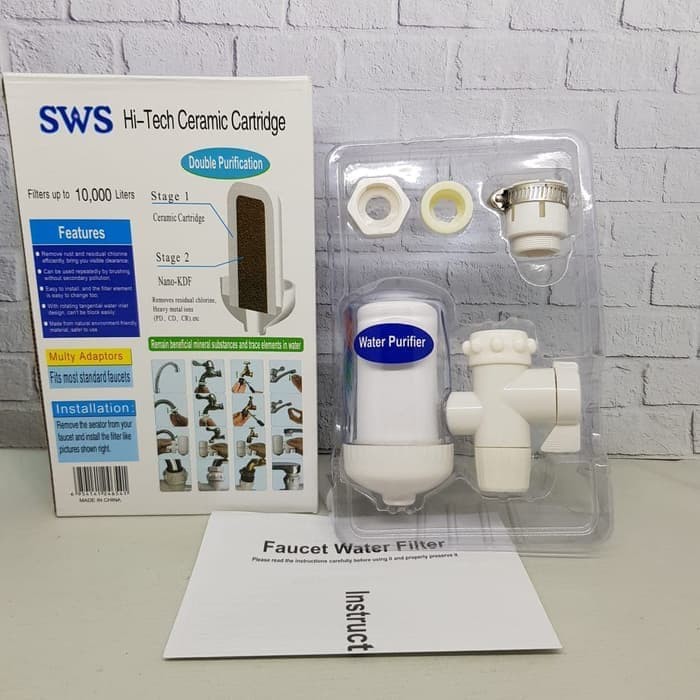 SWS Water Filter - Filter Keramik Isi Karbon Aktif