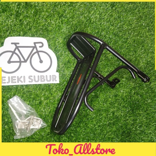 bagasi Rak Depan Sepeda Bahan Aluminium Alloy Pannier OVAL