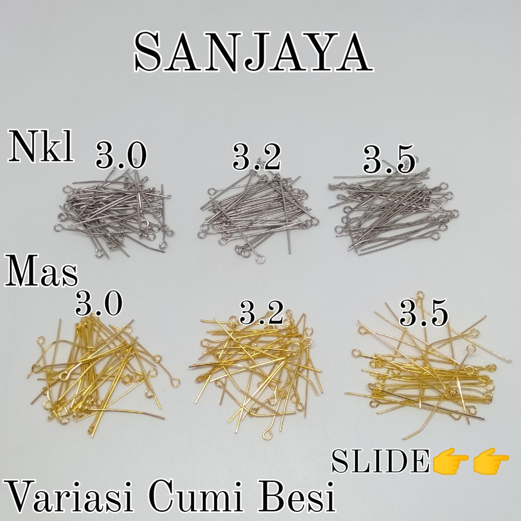 PAKU 9 / EYE PIN / PAKU CUMI / PAKU SAMBUNG MANIK MANIK / CUMI BESI / VARIASI CUMI BESI NKL &amp; MAS