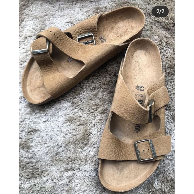 Birkenstock Arizona desert Buck Tea sale