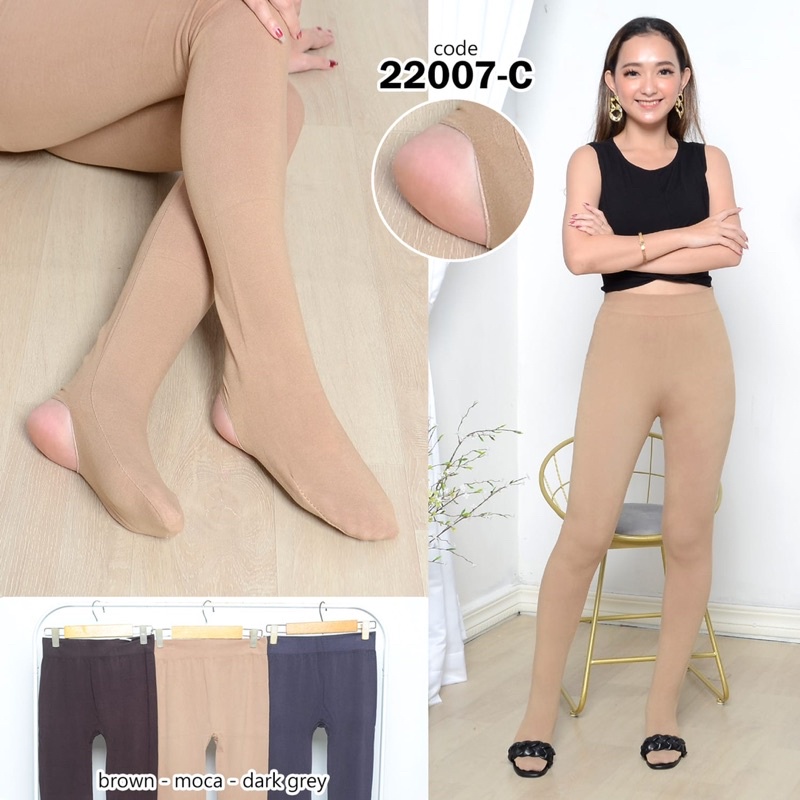 SN-22007 Leging Wanita Wudhu Friendly Ukuran Fit M to XXL Bahan Spandek Import Paling Murah