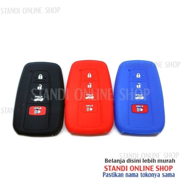 Kondom Kunci Silikon Remote Keyshirt Toyota All New Corolla Cross