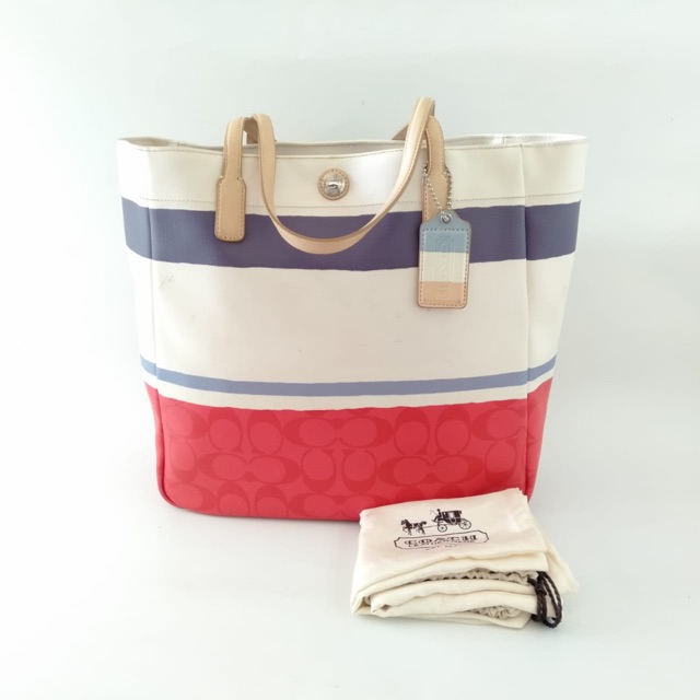 Coach original authentic dustbag & card complete