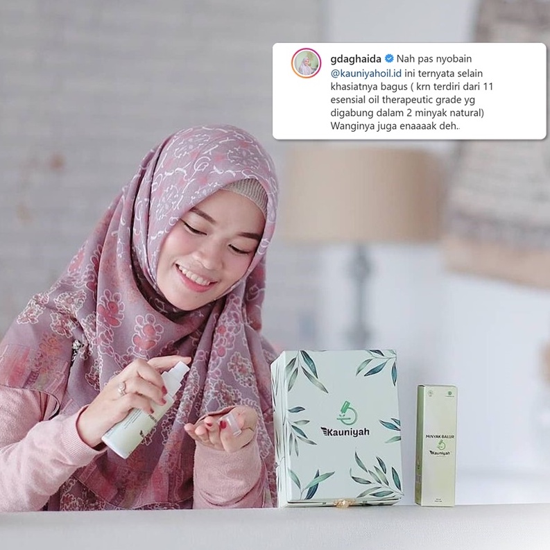 MINYAK BALUR KAUNIYAH 100% ORIGINAL / NATURAL HEALING OIL (TIDAK BISA PAKAI VOUCHER TOKO)