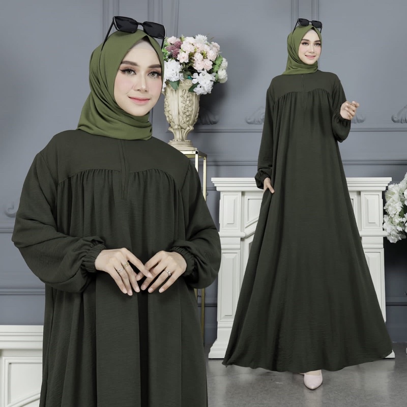 Gamis Crinkel Zahara