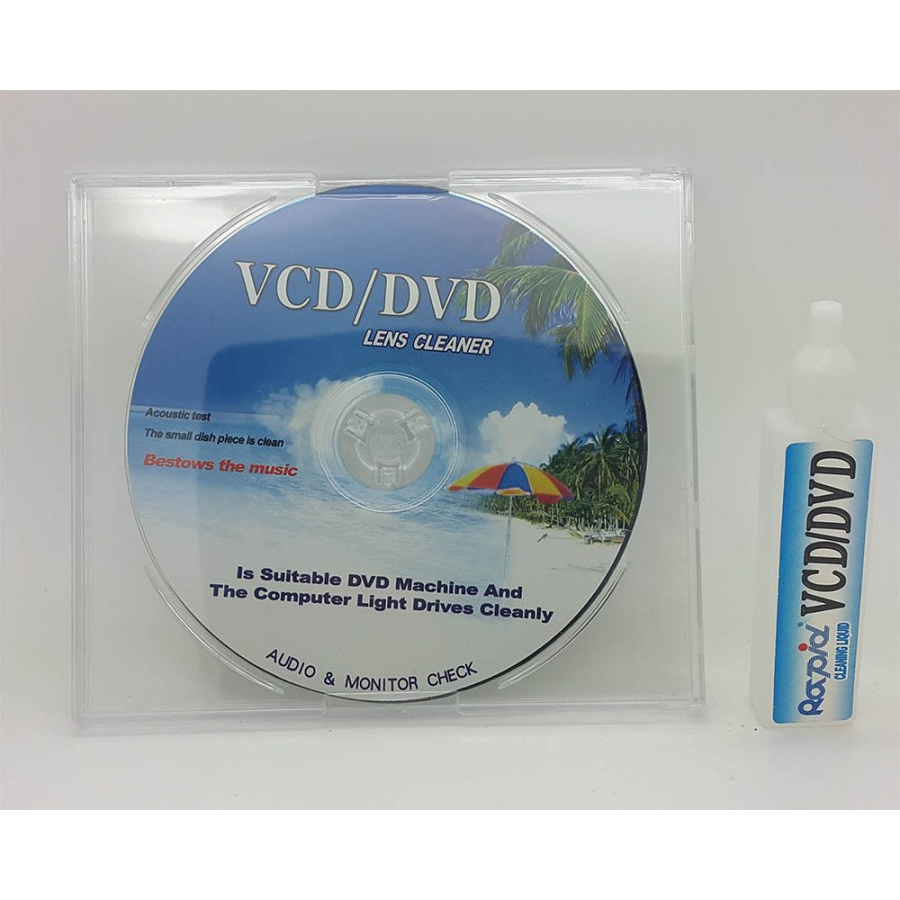 Vcd / DVD / CD-room Lens Cleaner & Audio Tape Head Cleaner