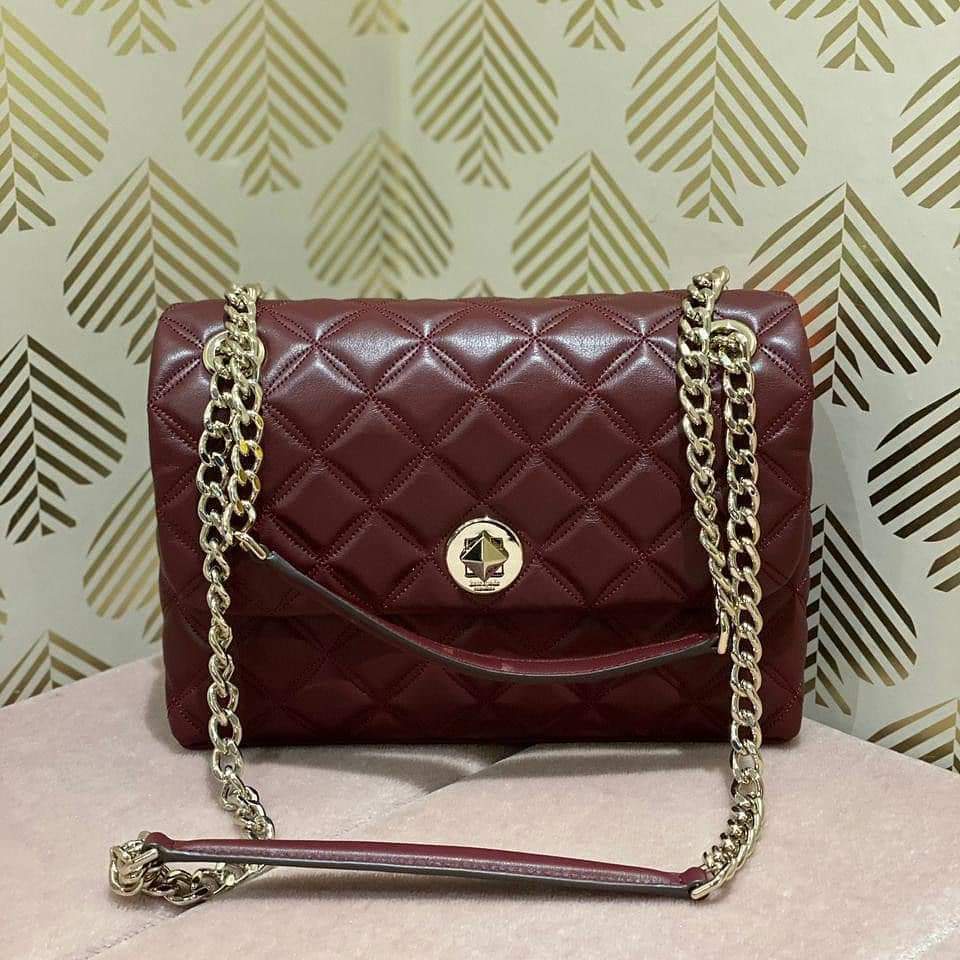 Tas Kate Spade Natalia Medium Cherrywood New Original