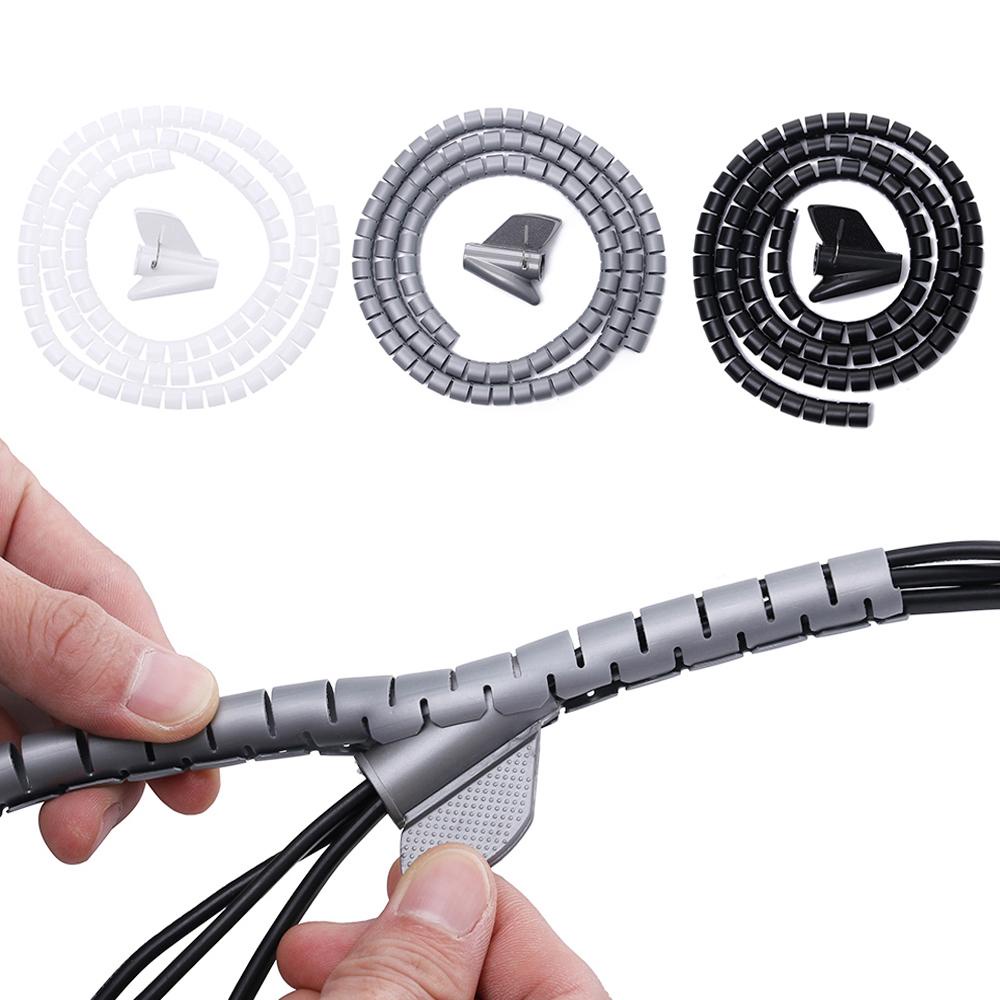 Pineapple Cable Organizer 2m 3m 5m Tube Penggulung Kabel Kawat Bungkus Pelindung Kabel