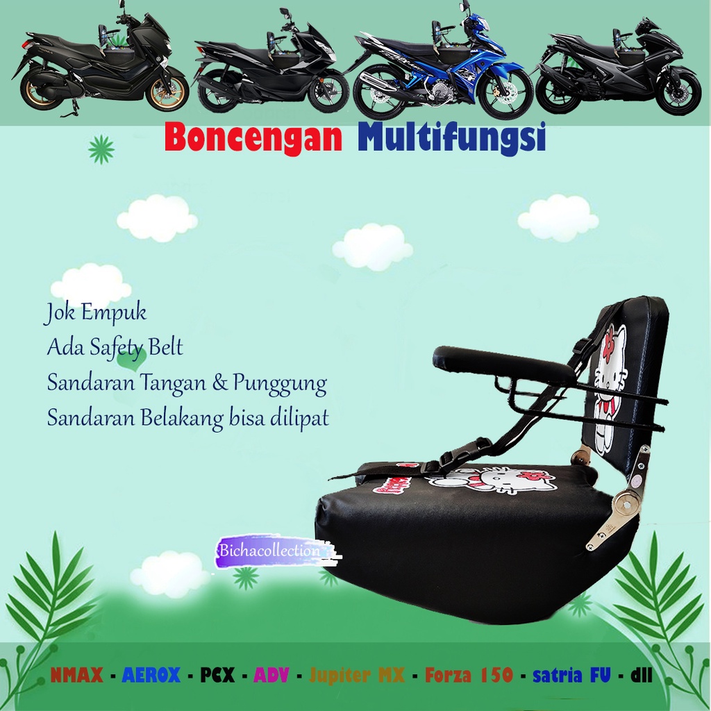 Jok Bangku Tambahan Boncengan Motor Nmax PCX aerox ADV MX Satri FU Vario