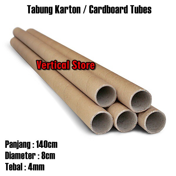 

Kardus Selongsong / Tabung Karton Kardus Poster / Cardboard Tube 140cm