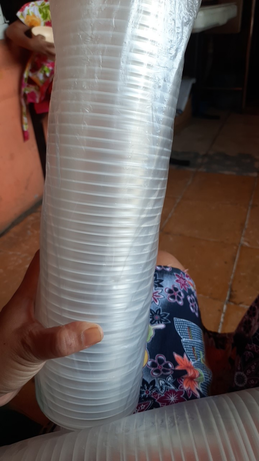 Gelas Oval U 14oz Cup Oval U 14oz Gelas Plastik Bulat Tebal Bisa Di Seal