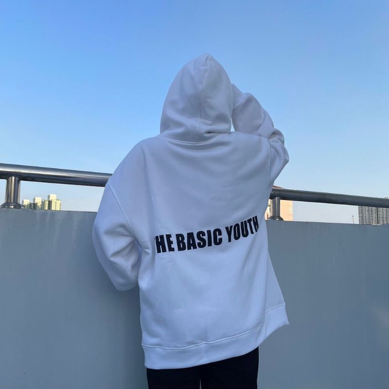 Jacket Zipper Hoodie Oversize Boy Girl Mint Sage Green (6XL 5XL 4XL 3XL 2XL XL L M S Cek Deskripsi) Sweater THE BASIC YOUTH Jumbo Jaket Resleting Bigsize Harajuku Urban Korean Style Hijau Matcha Putih Jaketin Aja