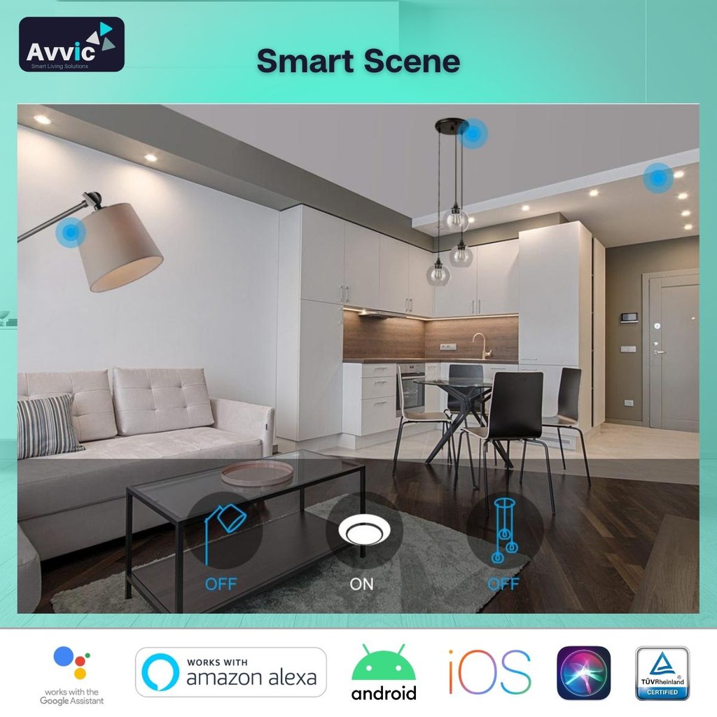 Sonoff Smart Touch TX T0 EU 1Gang/Tombol - Saklar Lampu Dinding Pintar Smart Home Switch Saklar