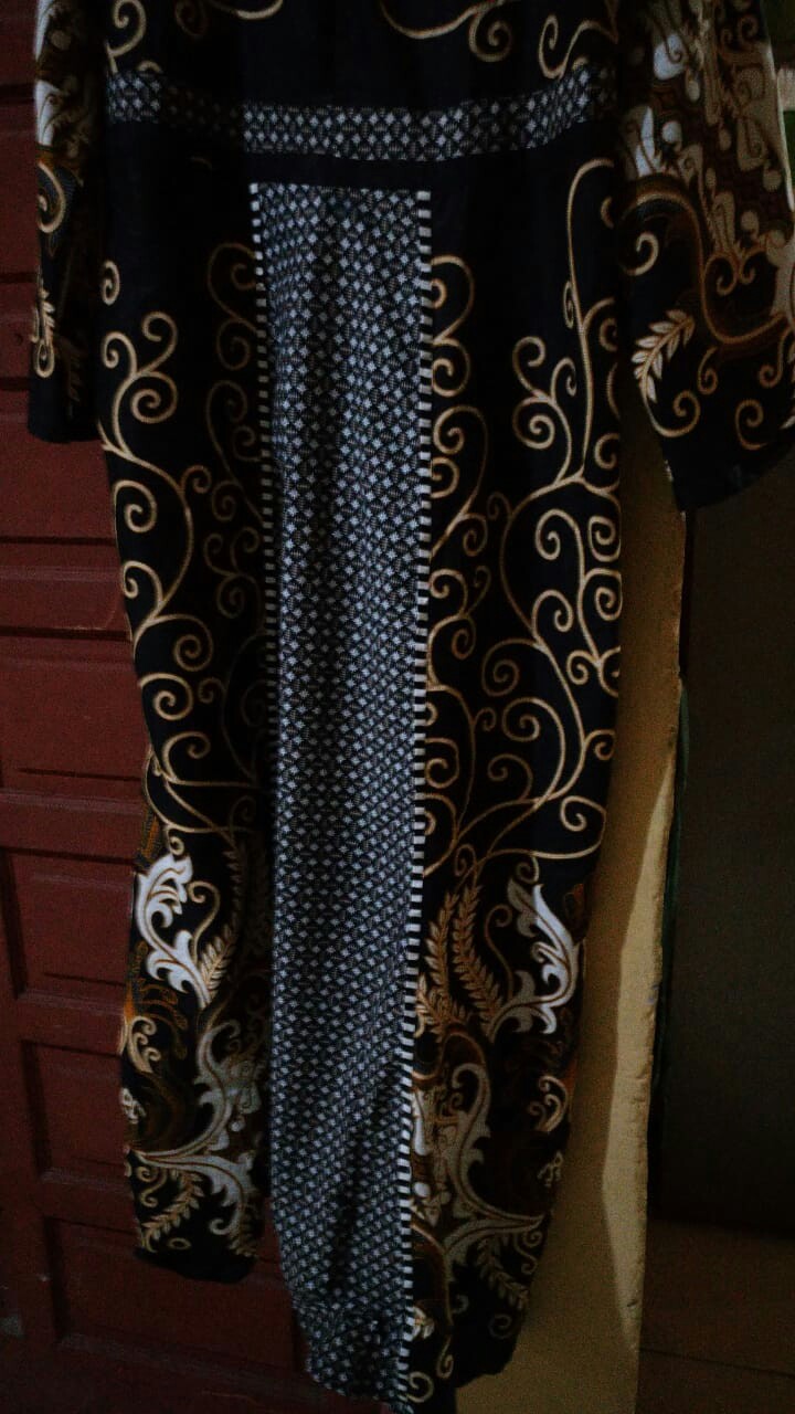 [ Gamis Jumbo ] Terbaru Gamisbatik Sekar Wangi Big Size Ld 120cm Batiksolo Batikmodern Fashionmuslim