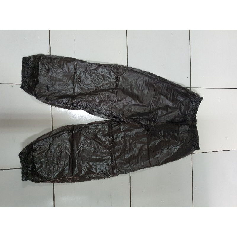 Jaket Sauna |Jas hujan sauna |Stelan jas hujan |Jas hujan baju sauna TNI AD Coklat | jas hujan sauna