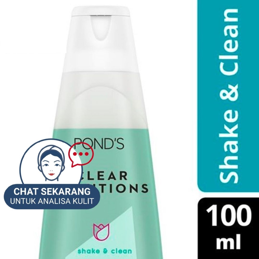 Pond'S Clear Solution Shake &amp; Clean 100Ml