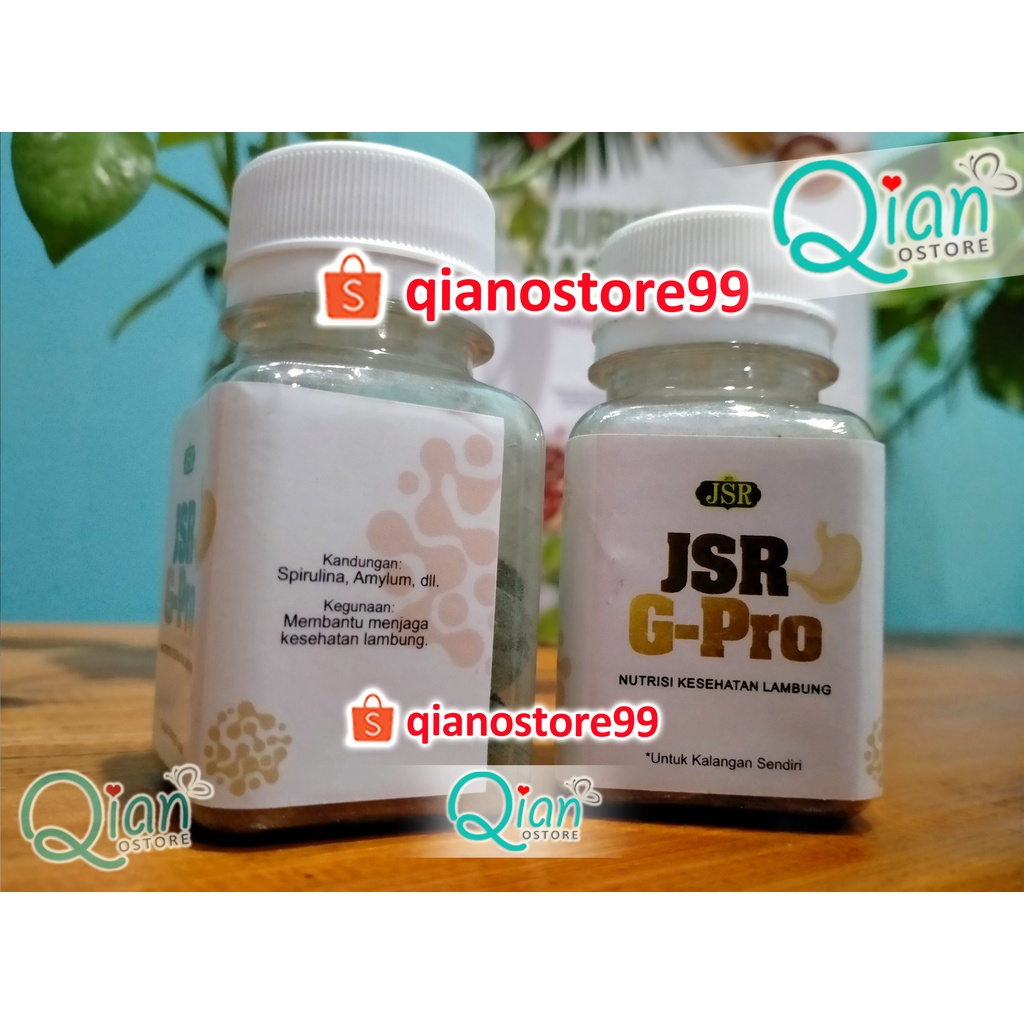 

G Pro JSR / G-pro JSR / GPro JSR Herbal Lambung JSR dr. Zaidul Akbar - Gerd JSR