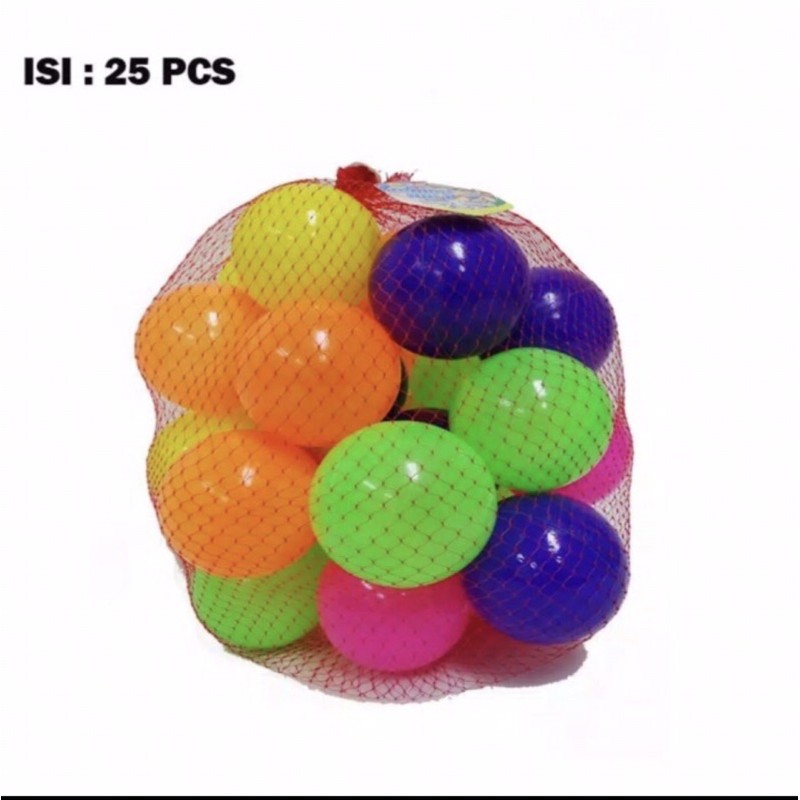 bola mandi isi 25