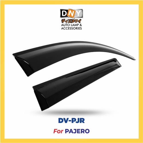 Talang Air / Door Visor DNY All New Pajero Sport - Injection High Quality